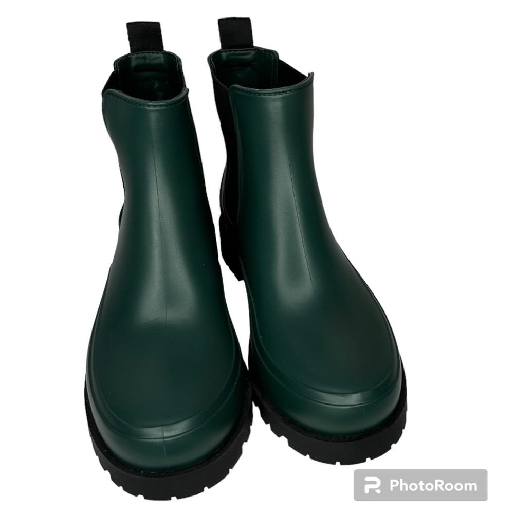 NW/OT Bernardo Addison Chelsea Rain Boot Royal Pine Size 11